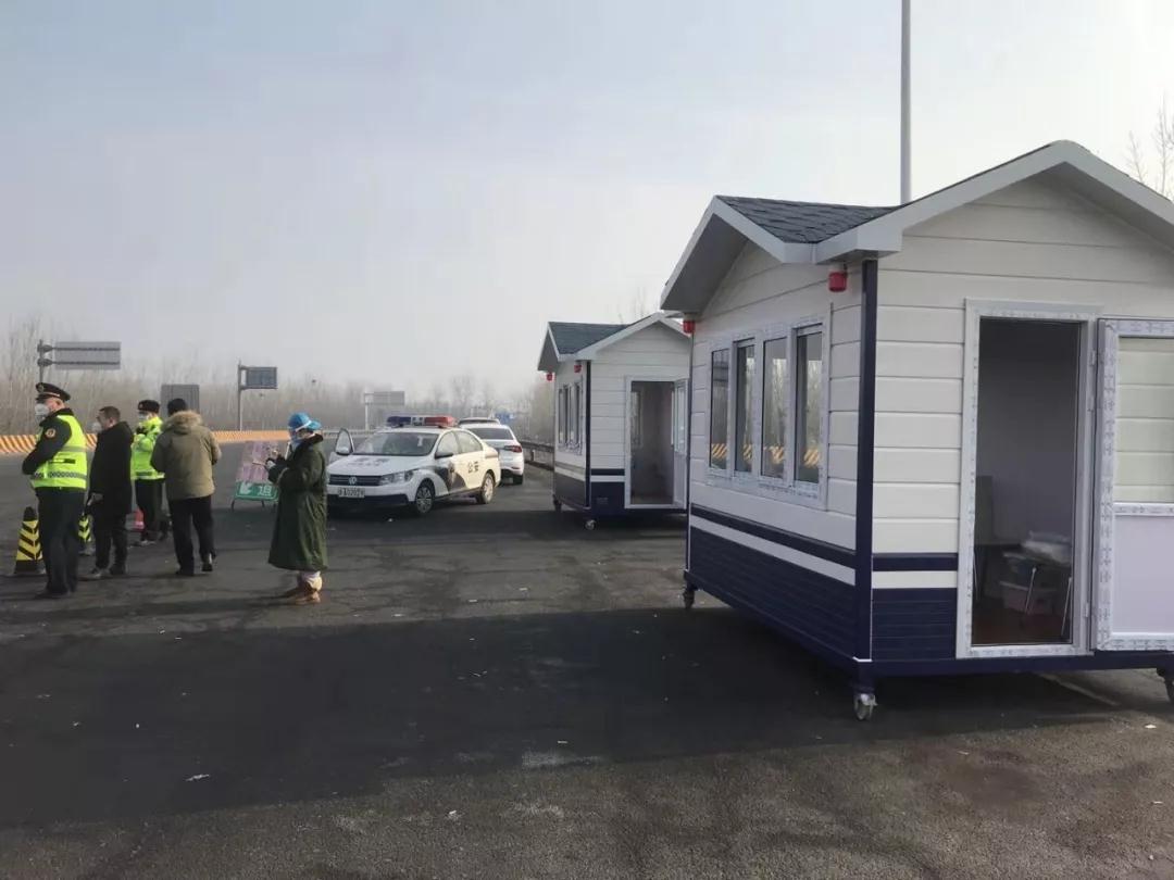 万众一心！万彩网移动房屋全力驰援防控检疫工作！
