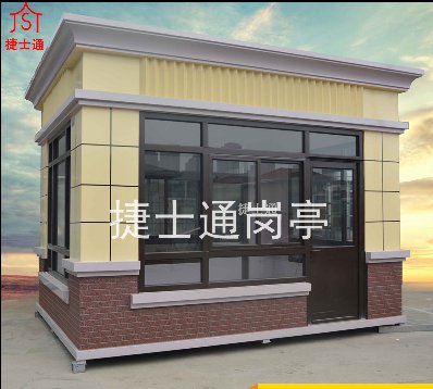 石家庄岗亭-石家庄保安岗亭厂家-万彩网岗亭厂家