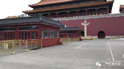 万彩网岗亭荣登国家行业最高荣誉殿堂——天安门服务亭